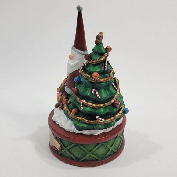 J ADAMS COLLECTION Santa Checking His List The Biggest Kid Of All 6.5" Christmas - Picture 5 of 11